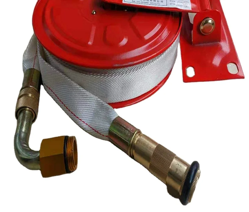 Portable fire hose manufacturer equipped with portable fire hose reel