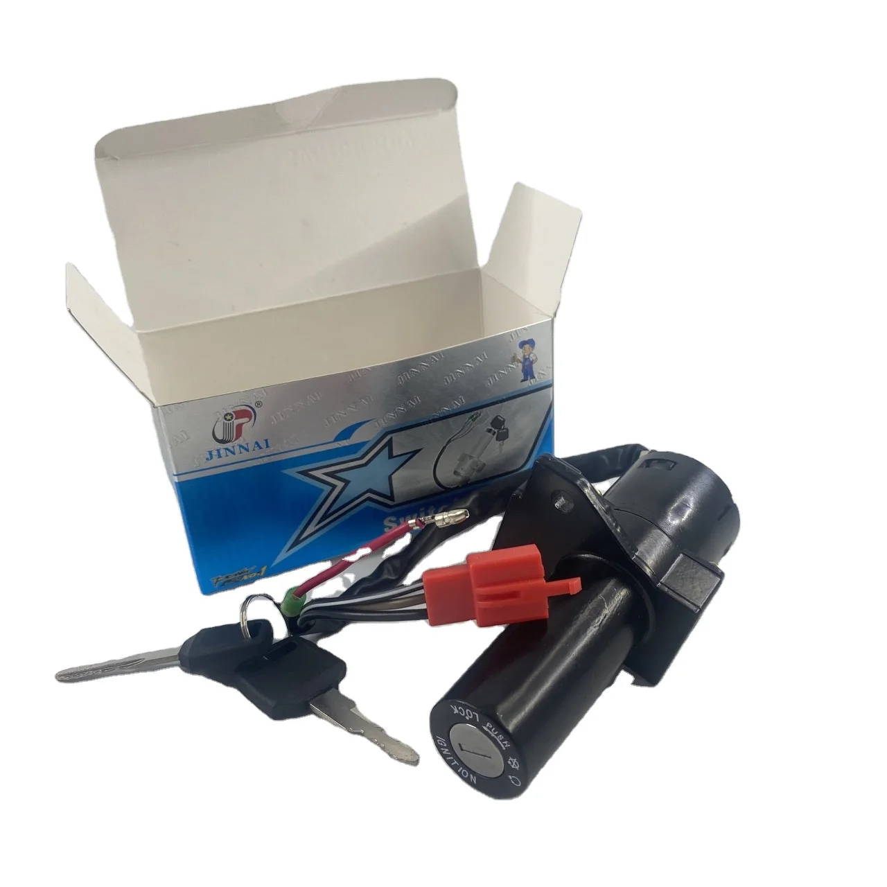 Motorcycle Ignition key Switch Spare Parts Of Ignition Switch ignition  switch key For YBR125