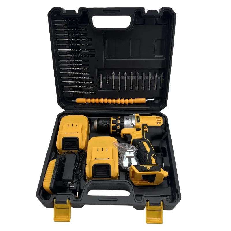 21V Hand Electric Drill Multi functional Impact Drill Screwdriver Electric Tool