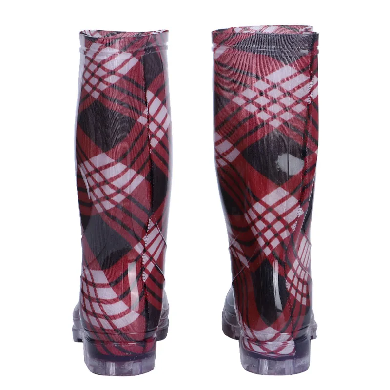 Xinkun брендовые сапоги для дождливой погоды, ПВХ обувь для дождя из водонепроницаемого материала