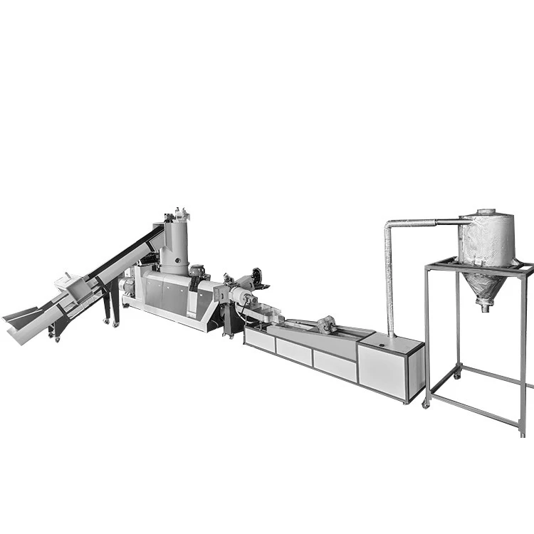 Recycled Plastic Pellets Machines Price Recycling PP PE Pellet Making Granulator Machine