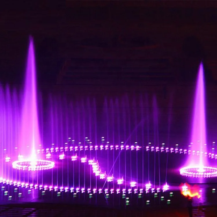 Factory price stainless steel 304 large outdoor dancing electric water fountain