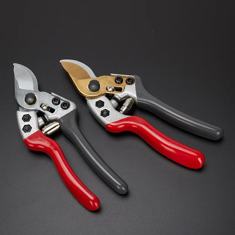 
Anti-slip Grip garden hand pruner fruit tree thick branch scissors Manual Bypass Pruning Scissors 