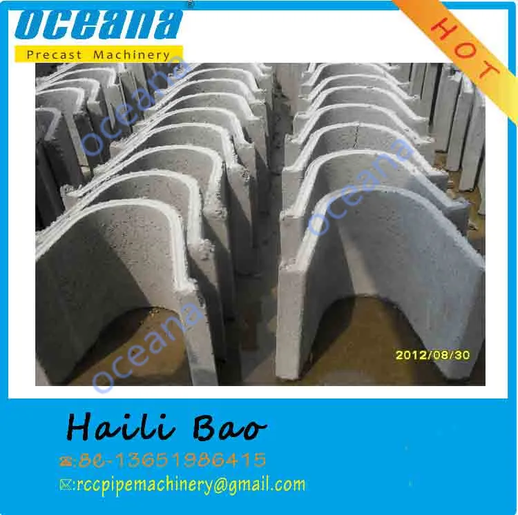 Concrete u shaped channel forming machine for water, concrete mold u drain