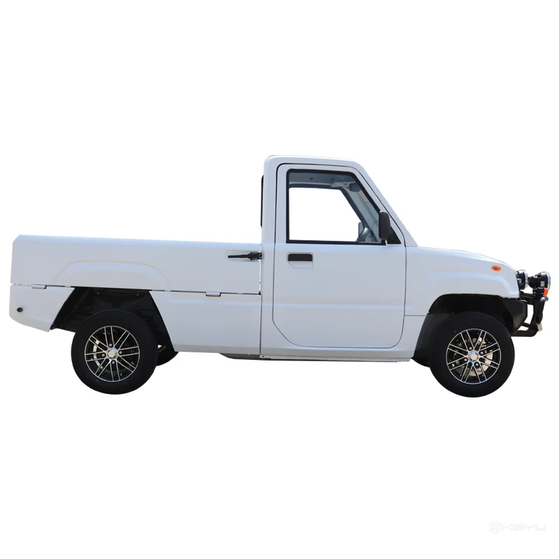 Low Price Factory Price Top Fashion 4 wheels 2 seats EEC L7e certified electric pickup truck mini truck electric