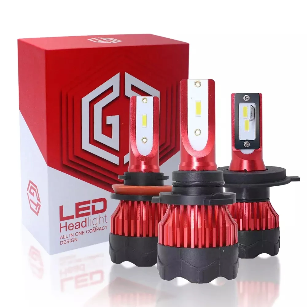 Новая Автомобильная фара 9005 9006 H4 H13 H7 880 H27 9004 9007 H11 881 LED H1 K5 75W 6000 лм K