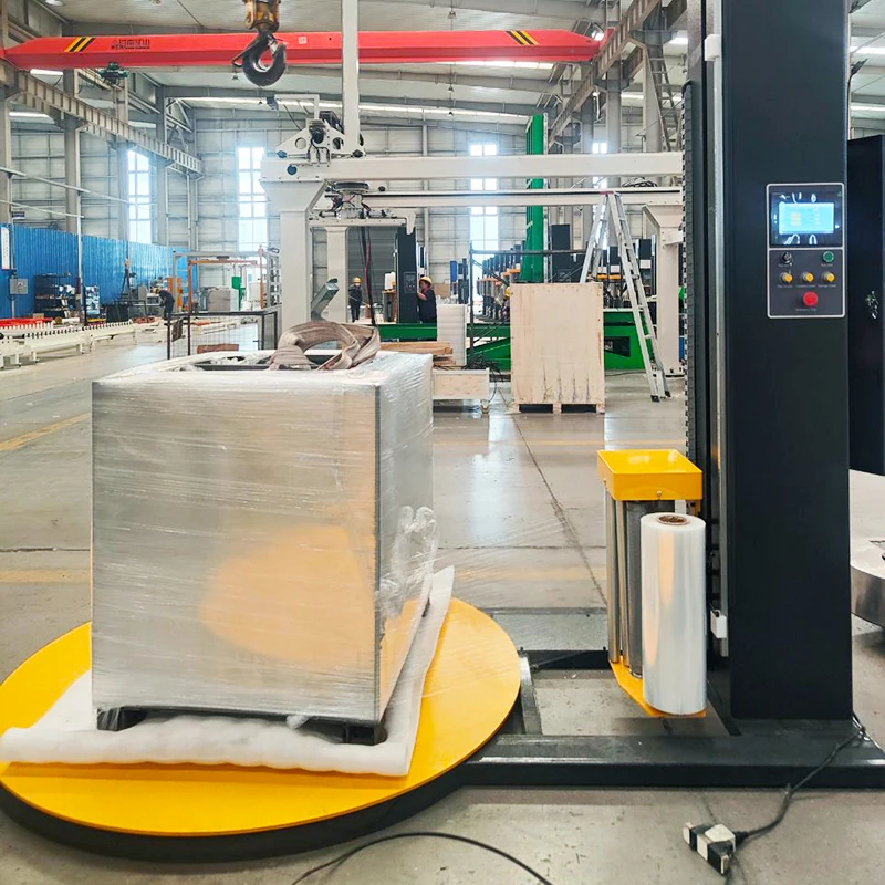 High Speed Automatic Stretch Wrapper Machine Pallet Wrapping Machine Pallet Wrapper Machine