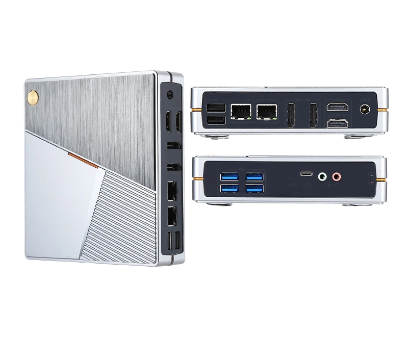 Business Education Mini PC CPU Intel N100 Office Mini PC DDR5  Multiple Displays 2*HD 1*DP Window 11/LINUX NUC Mini PC