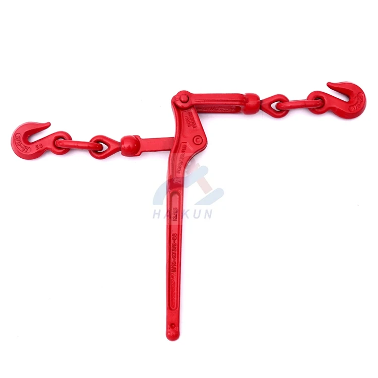 Haikun heavy duty ratchet load binder / tie down hardware / chain ratchet load binder