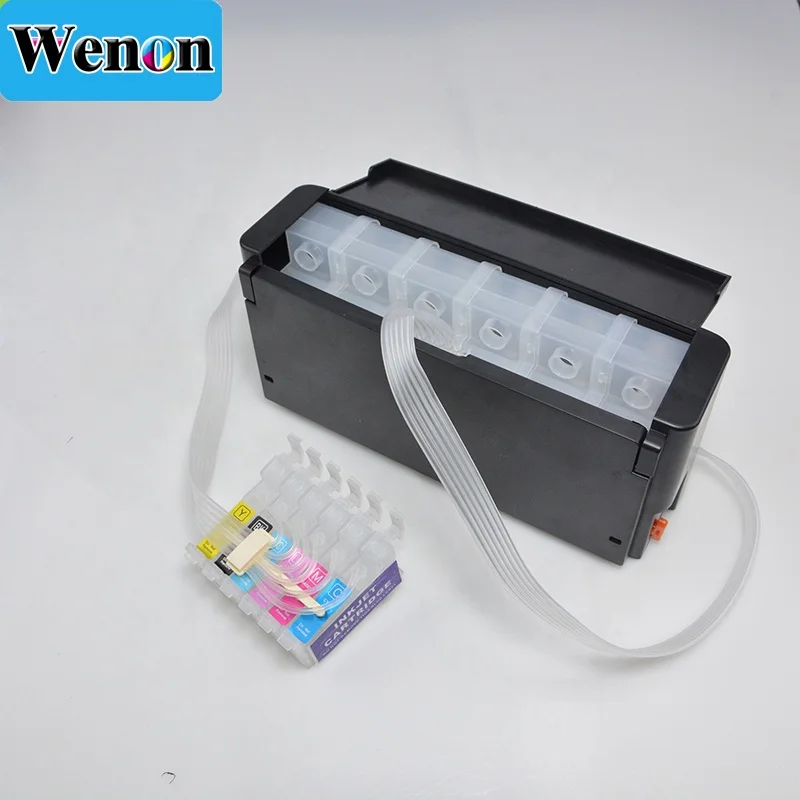 Пустая чернильная система CISS CIS для принтера Epson Stylus Photo R1800 R800 с чипом автосброса T0540