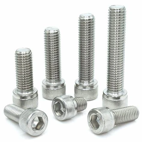 Stainless Steel M4 M5 M6 M8 Hex Cap Head Allen Hexagon Socket Cylinder Head Screw