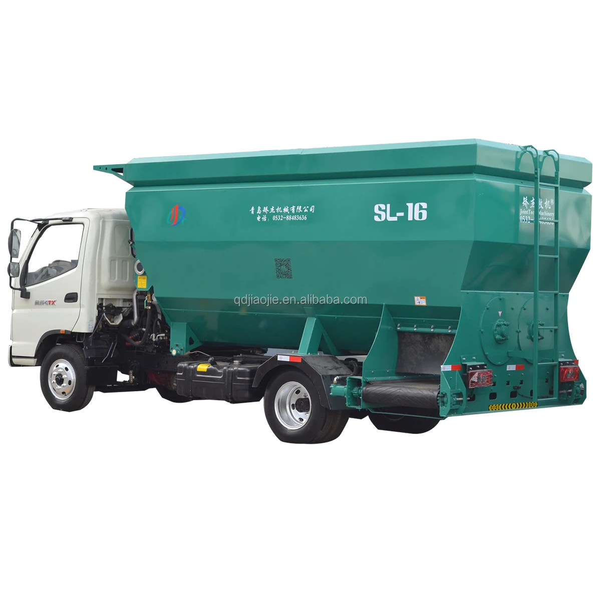 Циндао JointTech 16m3 ТМР кормораздаточная машина для крупного рогатого скота