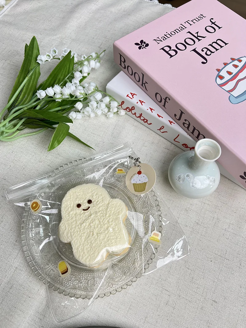 Hot sales New Design Cream Gingerbread Man Girl Gifts Cartoon Squishy Soft Plush Toy