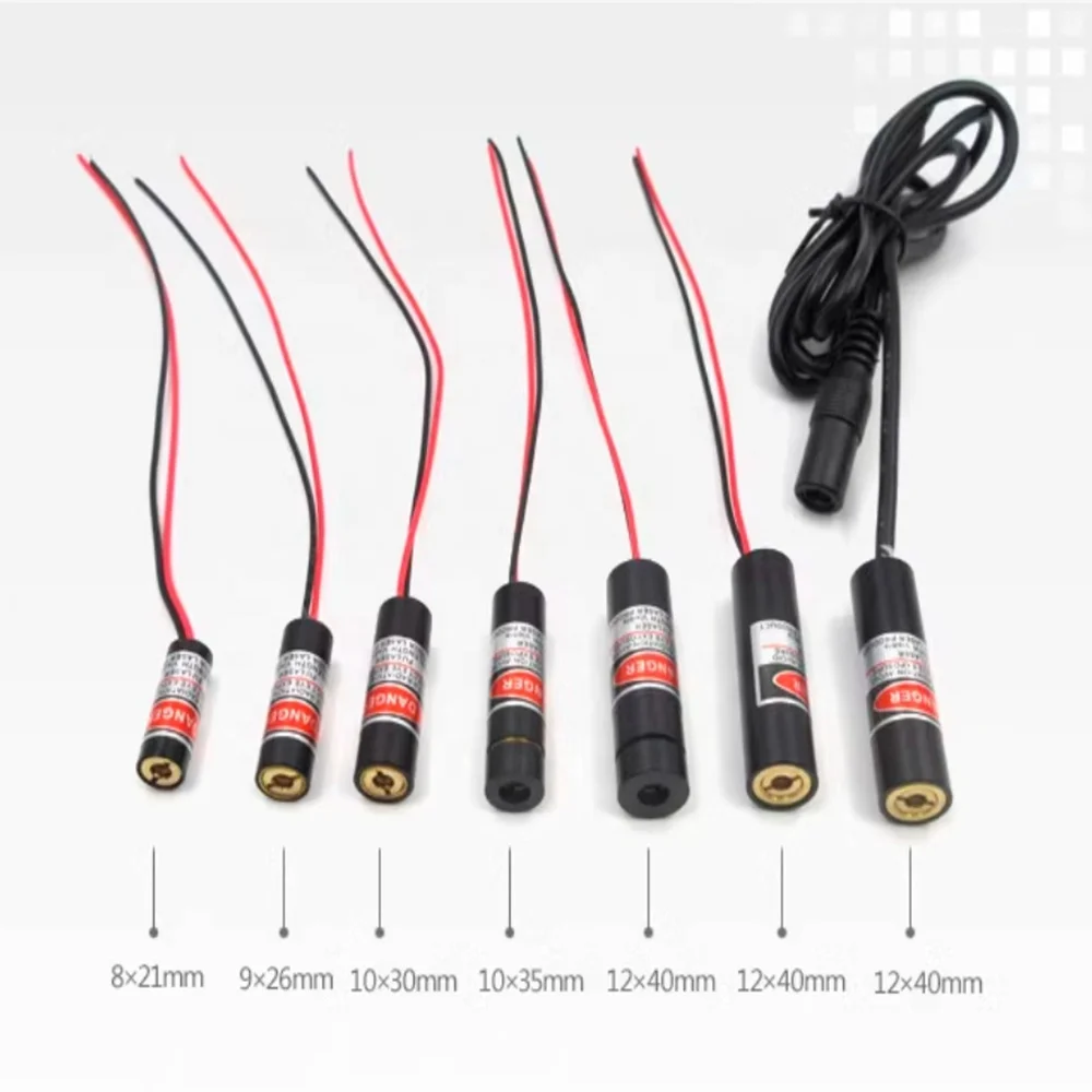 Laser module 12V24V3.5-25V power supply red  laser indicator  for mechanical equipment