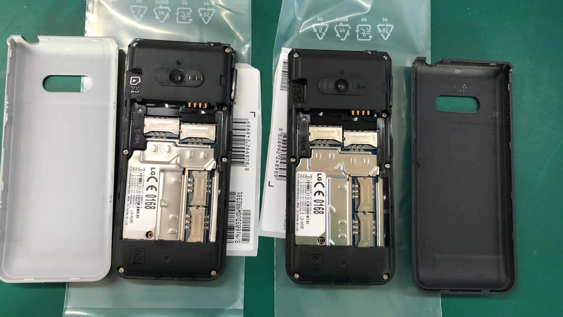 GSM feature phone for LG A395 QUAD SIM cards second hand cellphone wholesale price high quality mobile phones fast delivery