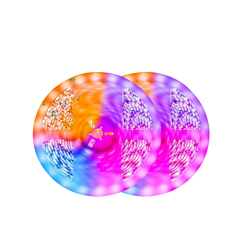 
2835 Red color light 16.4 ft/5 m 300 LED DC 12 V white PCB board Waterproof IP 65 SMD 2835 led strip lights Single light band 