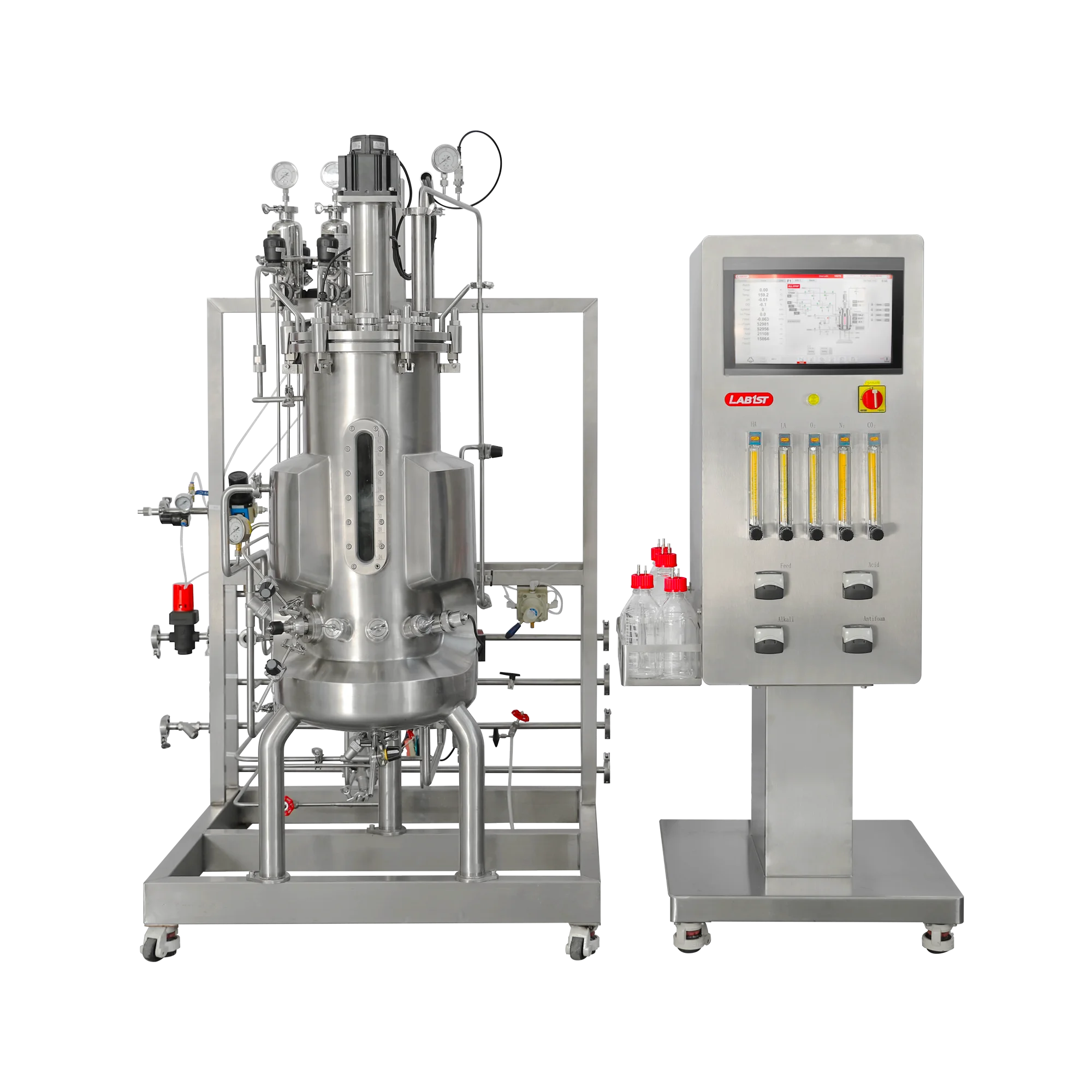 Cell Culture Stainless Steel 50l 100l Bioreactor