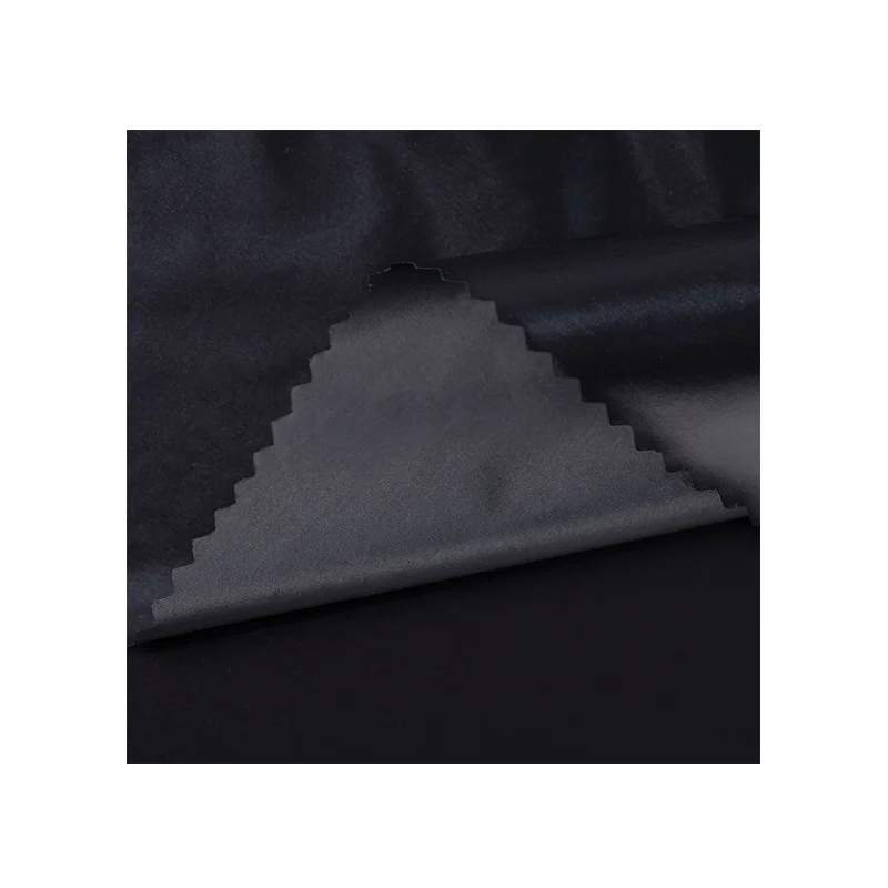 Waterproof Windproof Breathable Soft Microfiber PU membrane Stripe Nylon Fabric for clothing