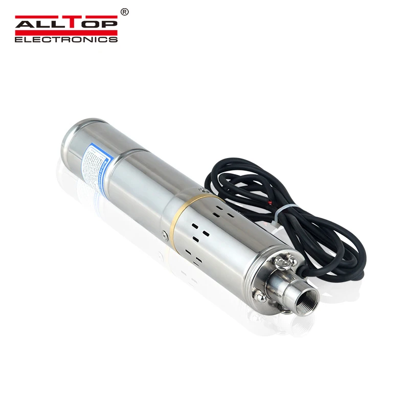 ALLTOP Energy Saving Mass Flow Solar Power Water Pump Cropland Farmland Irrigation System 210W Solar Water Pump