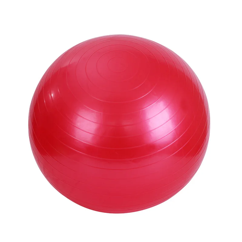 Custom Color Pvc Yoga Ball Fitness 55cm 65cm 75cm Sport Pilates Birthing Ball Training Workout Massage Gym Exercise Ball