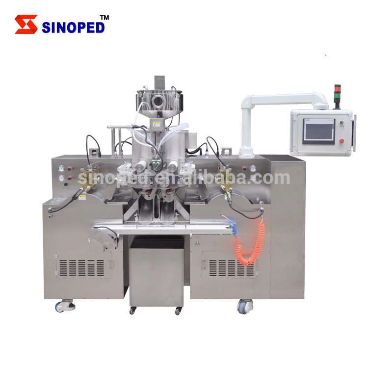 New generation 2-10mm ball seamless softgel dripping filling making machine