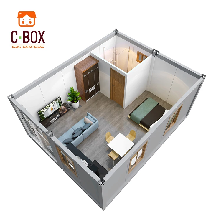 Low cost flatpack prefabricated tiny modular prefab houses made in china