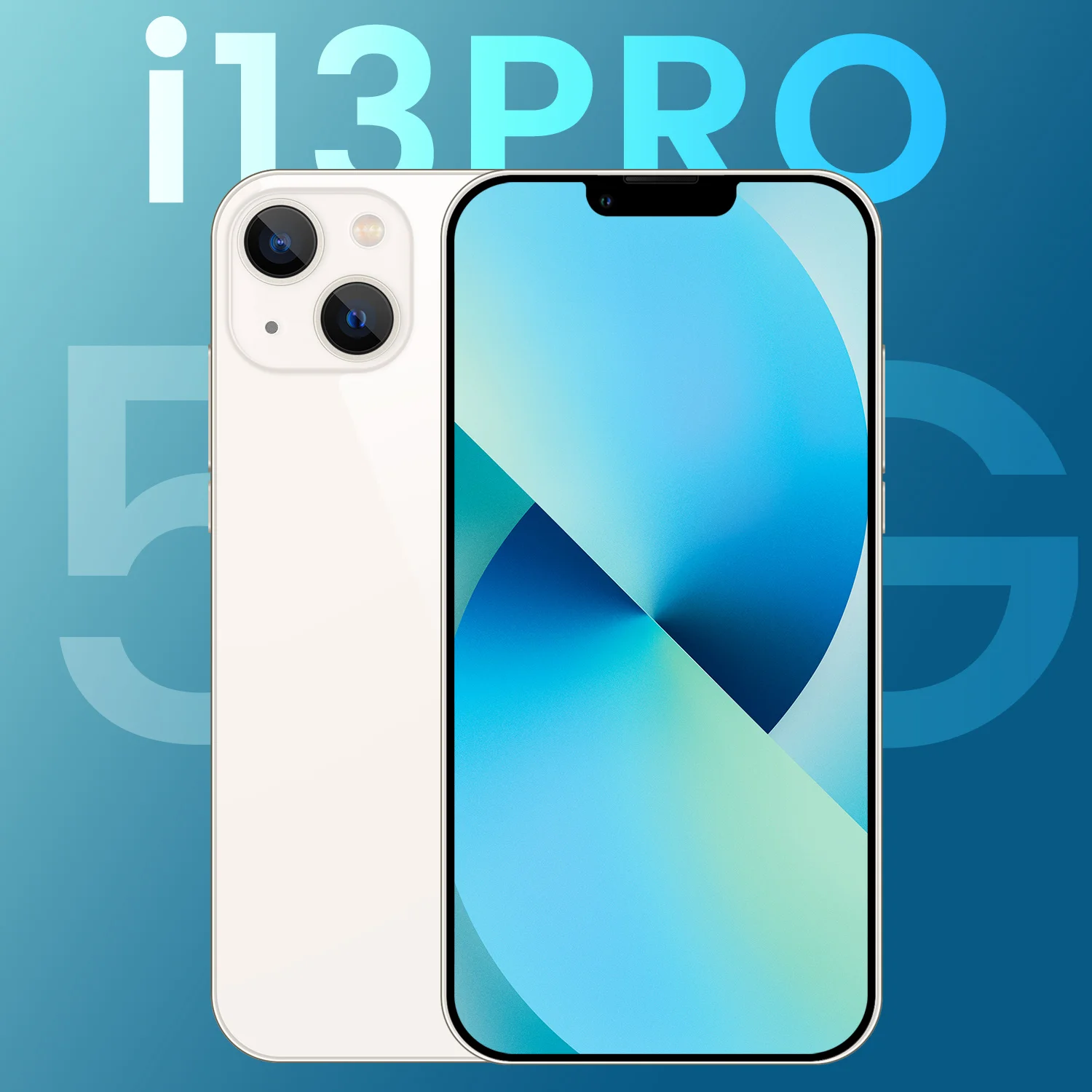 2021 оригинальный телефон i13 Pro 6 7 дюймов Android смартфоны 12 Гб + 512 ГБ 10 ядер 5G LET сотовые телефоны 2 камеры