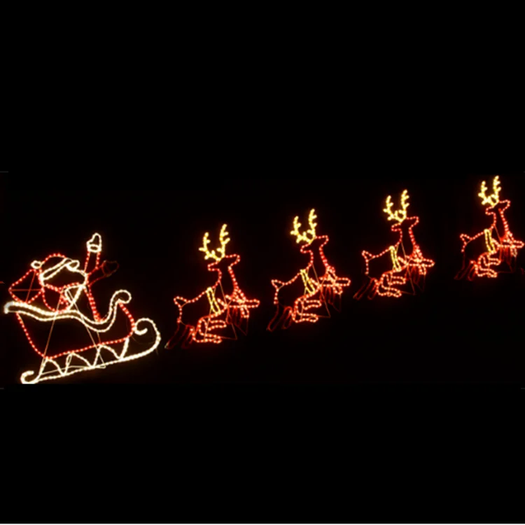 2D led Christmas angel motif light for church backdrop decoration