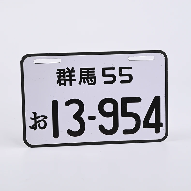Factory custom License Customized Color Plate aluminum sheet metal blank car number plate