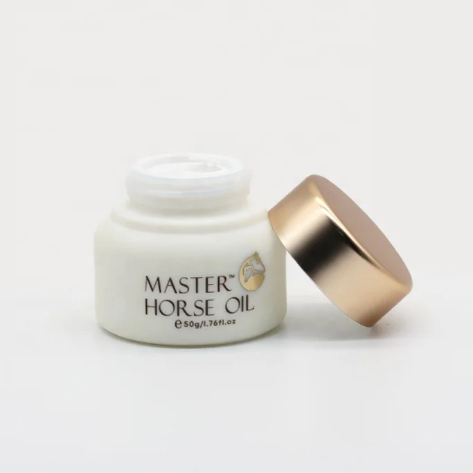 
luxury glass cosmetics cream jar 