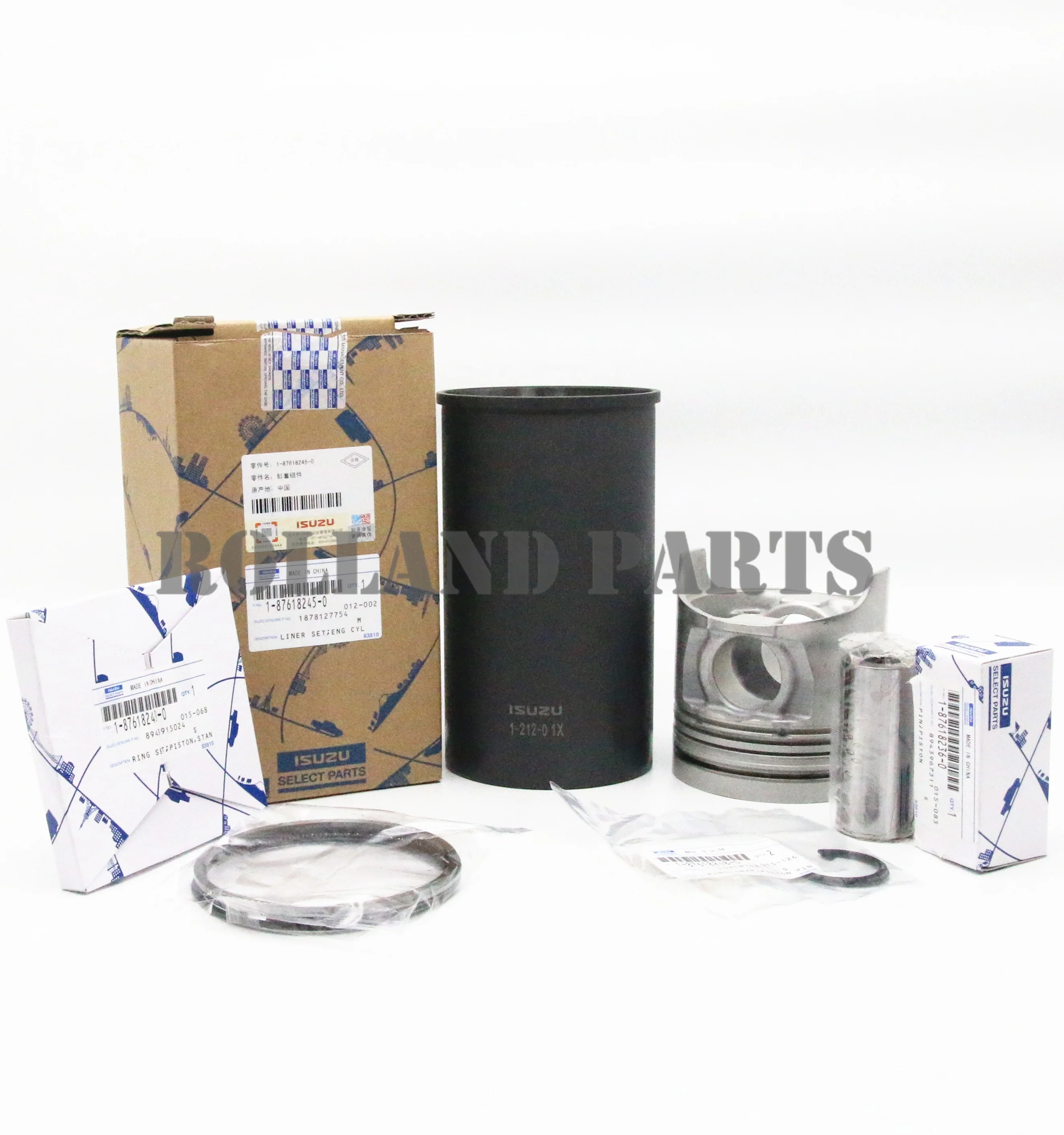 1876182450 ISUZU SELECT PARTS LINER SET   6HK1 ENGINE 1-87618245-0