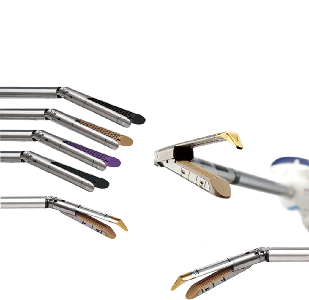 
factory price surgical instrument laparoscopic stapler and reloads abdominal bariatric surgery 