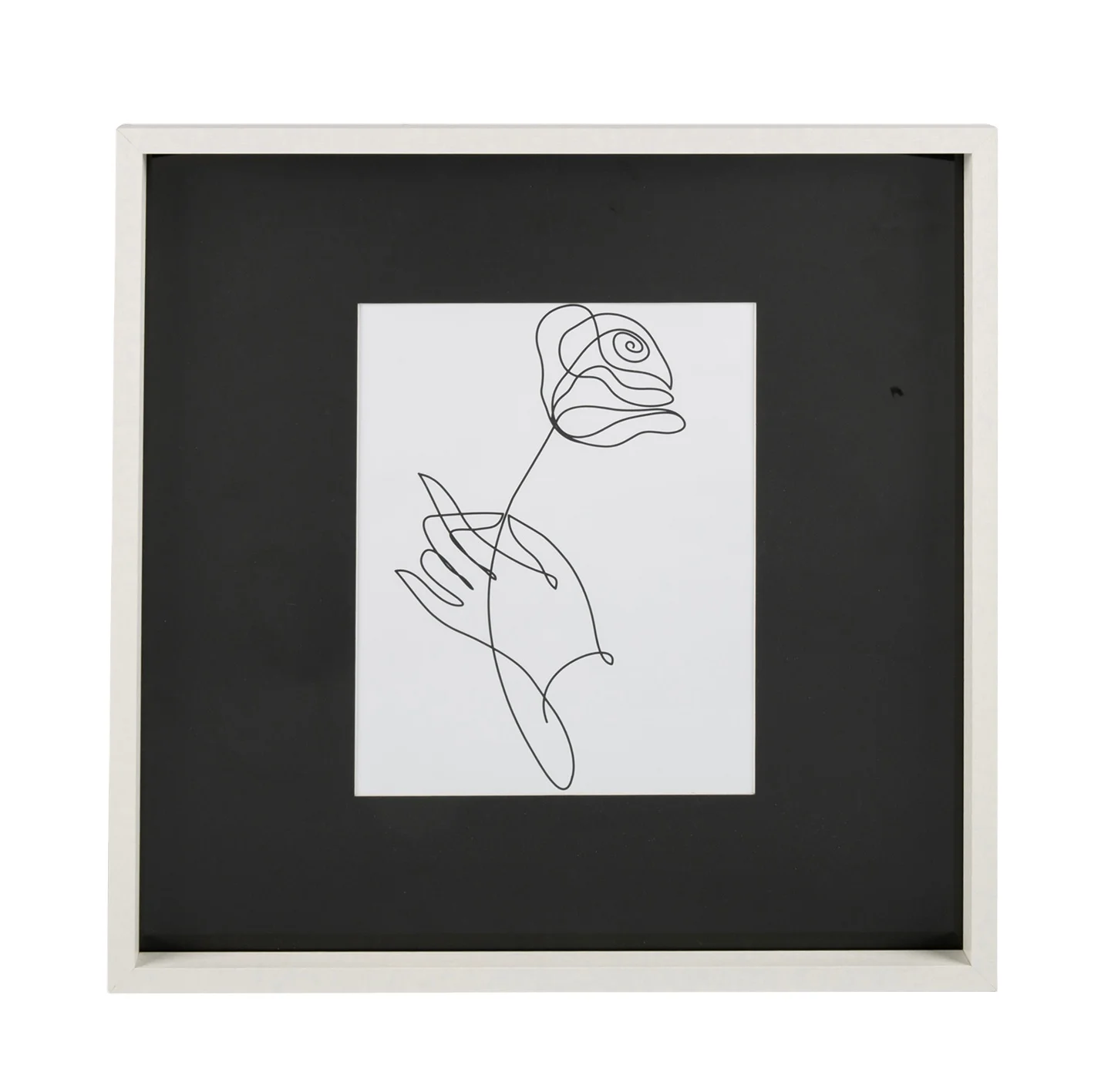 Worth Buying  Super Value abstract art 40x40cm square wall hanging 8x10 inch photo wooden frame