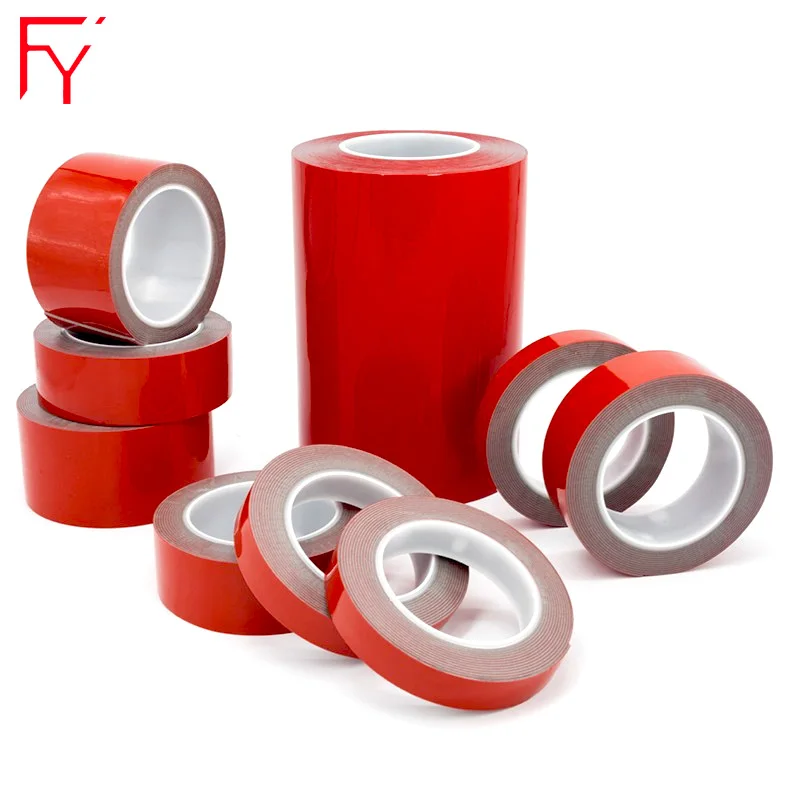 0.8Mm Thickness Gray Waterproof Double Sided Acrylic Adhesive Foam Tape Acrylic Foam Double Side Tape