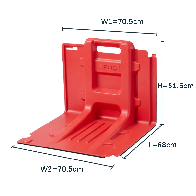 New design inflatable flood barrier quick dam flood barrier for water prevention door