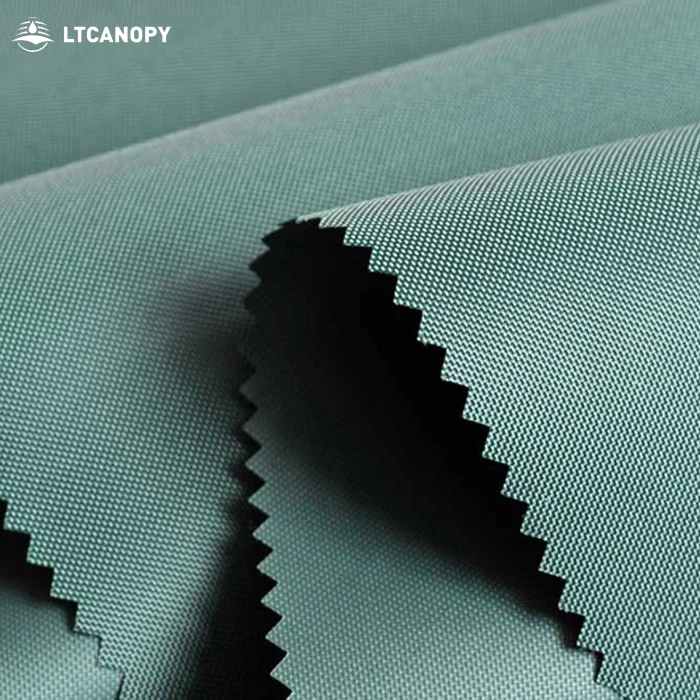 Litong 70% waterproof flexible 320d Oxford fabric roof cover Oxford tarpaulin