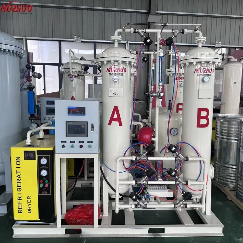 NUZHUO Affordable Oxygen Generation Plant with Filling Oxygen Bottles High-end Hotel Oxygen-enriched System