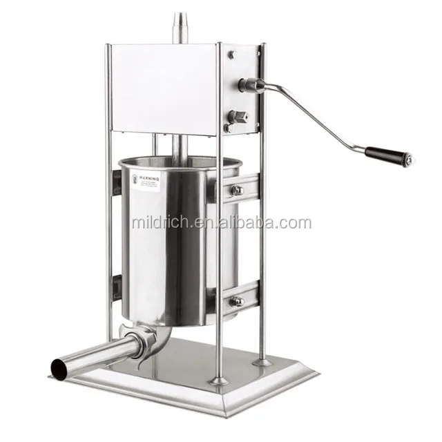 Sausage Stuffer Filler 3l/5l/7l/10l Vertical Meat Sausage Filling Machine with Stainless Steel Tube