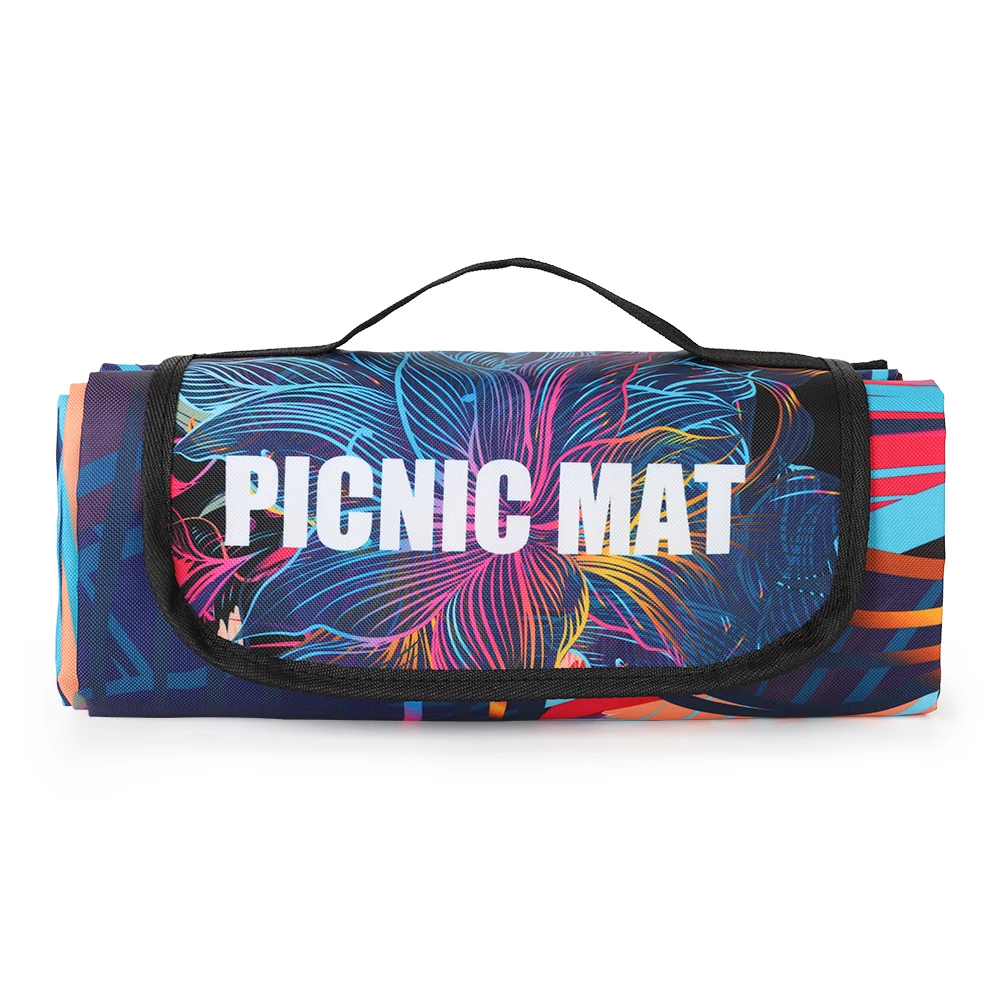 Outdoor Extra Large Foldable Sand proof Beach Mat Outdoor Camping Waterproof Picnic Blanket