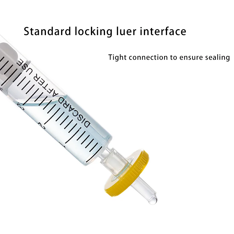 Syringe filter membrane disposable filter pes Nylon MCE Hydrophobic PTFE Hydrophilic PTFE syringe filter