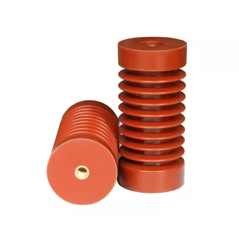 China Tianli silicone post insulator 12kv-72.5kv solid-core post porcelain insulator