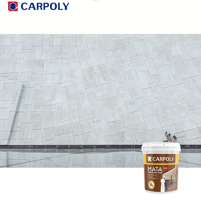 CARPOLY Stable quality home exterior wall paint flexible moisture perm exterior house paint color