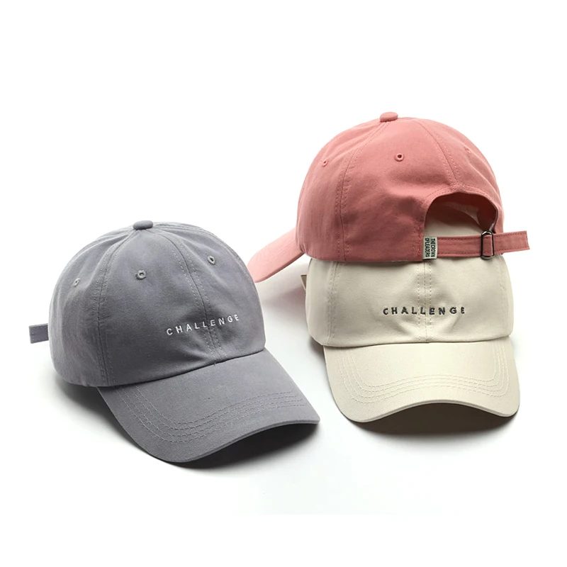 Wholesale 6 Panel Cotton Blank Plain Baseball Cap OEM Custom Embroidery Hat Logo Kids Unstructured Dad Hats Caps for Man Men