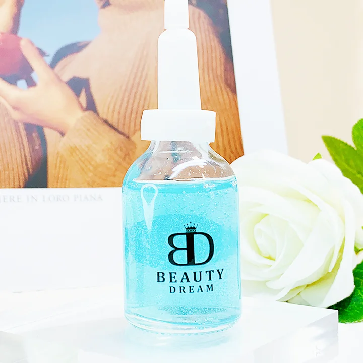 New Arrival Collagen Anti Aging Peptides Reduce Fine Lines Blue Copper Peptide Face Serum Growth Factor Face Serum For Skin Care