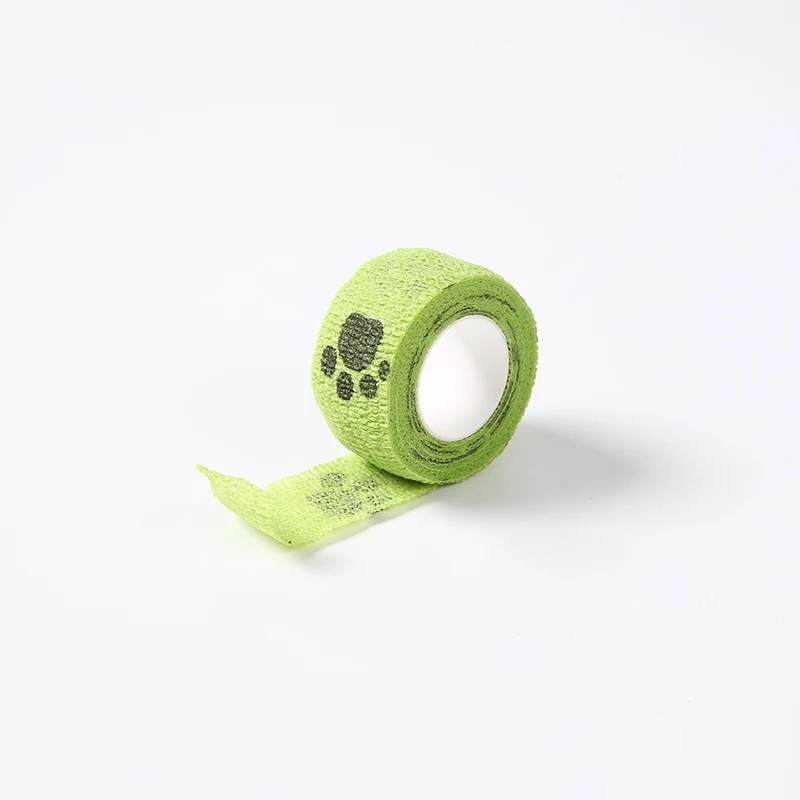 Эластичная крепированная повязка из нетканого материала, самоклеящаяся, больничного класса