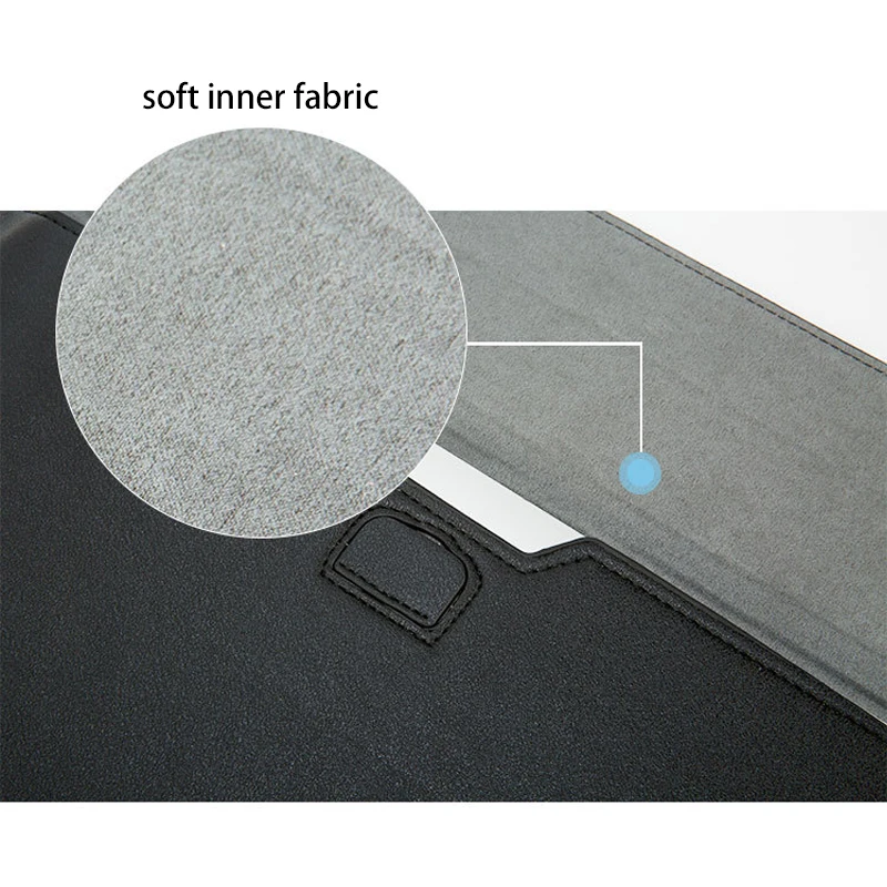 Factory Wholesalers Multi-functional Portable Waterproof 11 13 15 Inch PU Computer Bags Envelope Briefcase Laptop Sleeves