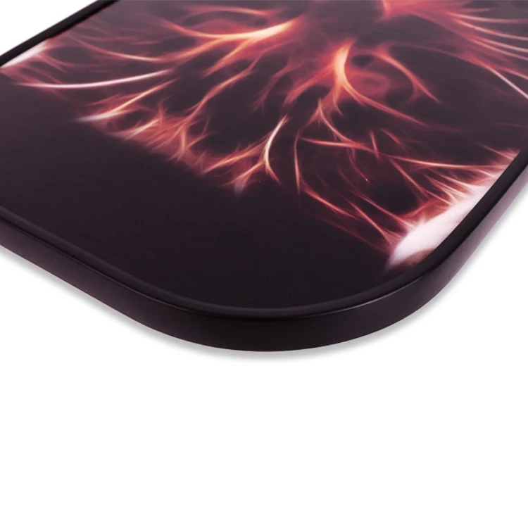 High Quality Glass Surface  Composite Core Pickleball Long Pickleball Paddle Surface