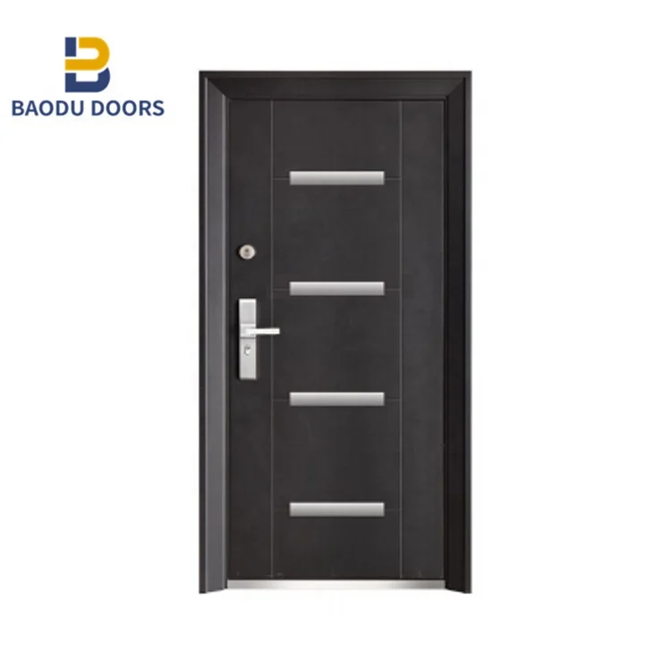 
best price europe security steel door with aluminium strip  (60470560755)