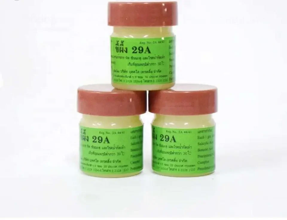 2024 New products Thailand cream 29a cream Skin fungal infection solid oil ointment herbal mint moisturizing antipruritic cream