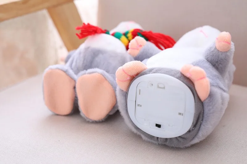 New Design funny baby plush toy repeat talking hamster